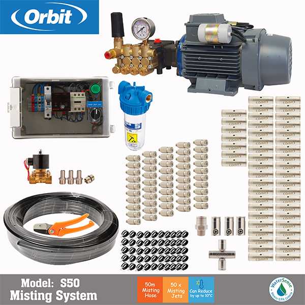 Orbit S50 - تجهیزات آبیاری - تجهیزات آبیاری قطره ای - آبیاری اتوماتیک و هوشمند